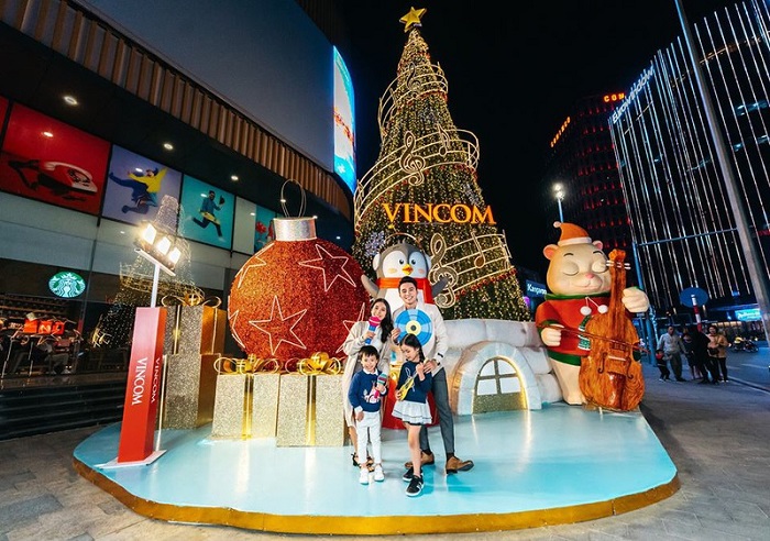 Vincom Đà Nẵng - địa điểm chơi Noel tại Đà Nẵng