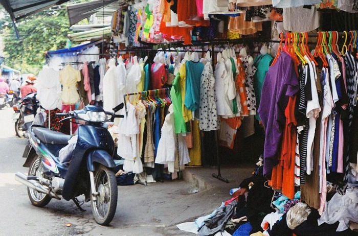 Chợ Xép Thuận Lộc - khu chợ nổi tiếng ở Huế