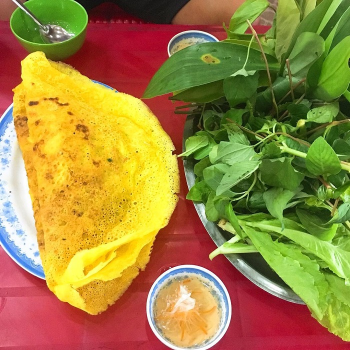 Quán bánh xèo Sáu Sển - quán bánh xèo ngon ở Cần Thơ