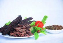 Điểm danh 7 món đặc sản Cao Bằng lý tưởng để mua về làm quà Bò gác bếp - đặc sản Cao Bằng mua về làm quà