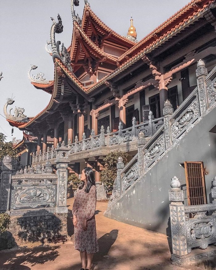 Chùa Pháp Hoa - địa điểm du lịch nổi tiếng ở Đắk Nông