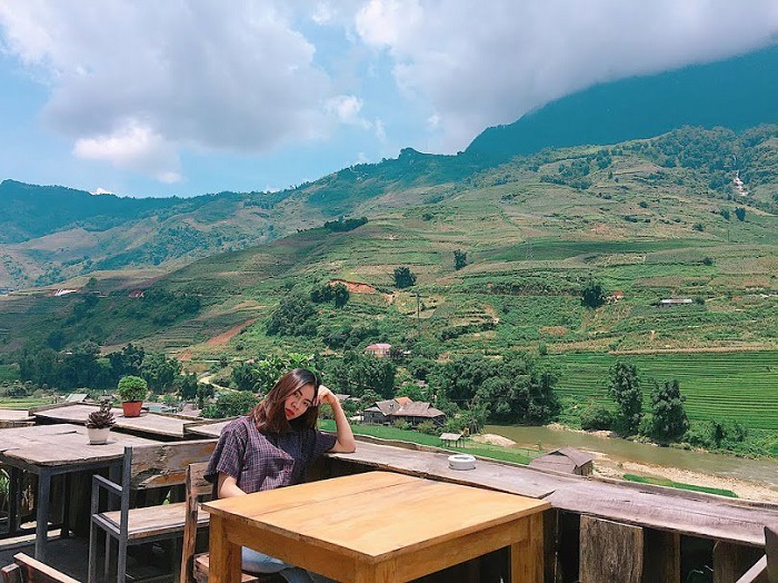 Lá Dao Spa & Coffee Tả Van - quán cafe đẹp ở Sapa