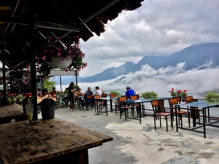 Fansipan Terrace Cafe - quán cafe đẹp ở Sapa
