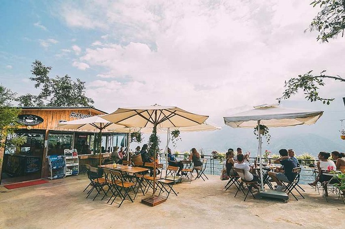 Fansipan Terrace Cafe - quán cafe đẹp ở Sapa