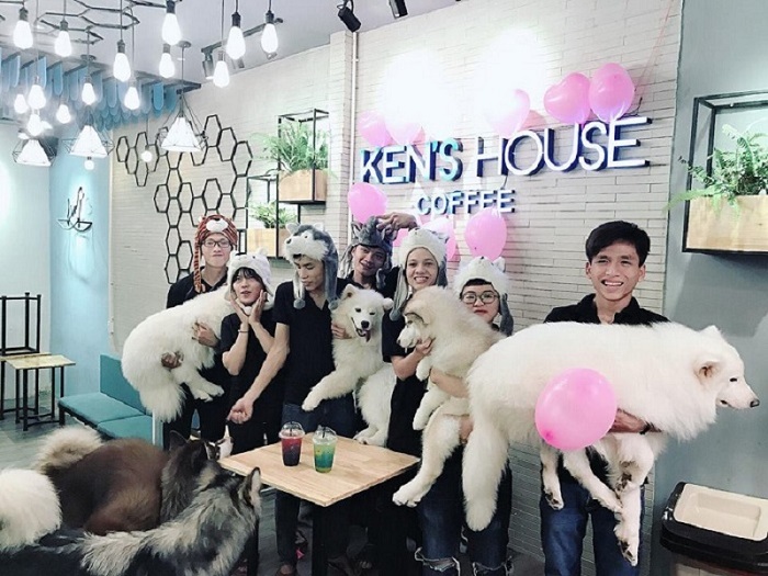 Ken’s House - quán cafe thú cưng ở Sài Gòn nổi tiếng