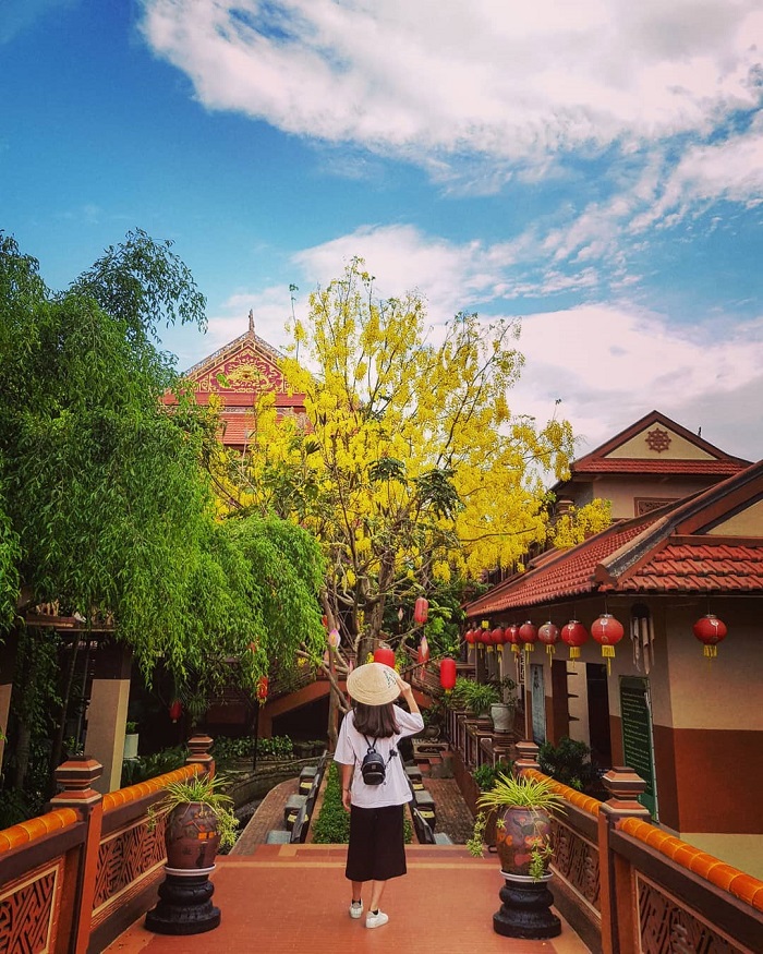 Khung cảnh đẹp tựa chốn bồng tại tại chùa Nam Sơn Đà Nẵng