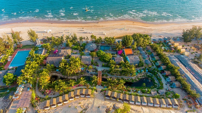  Coco Beach Camp Bình Thuận nhìn từ trên cao