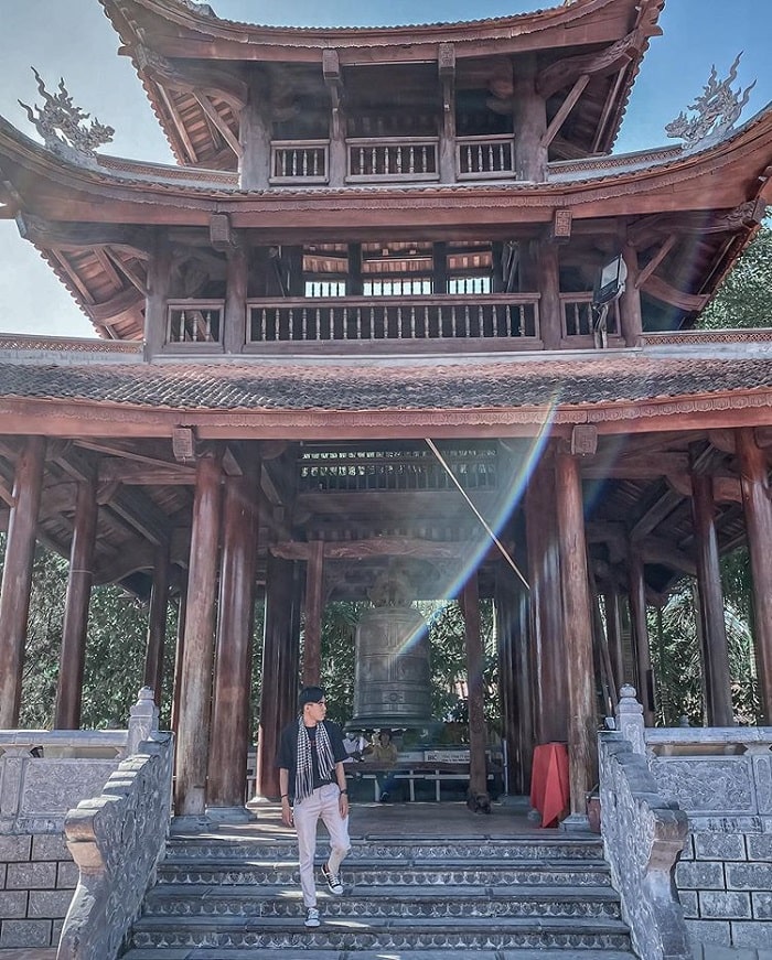 Tháp chuông của chùa Thiền Viện Trúc Lâm Phương Nam Cần Thơ
