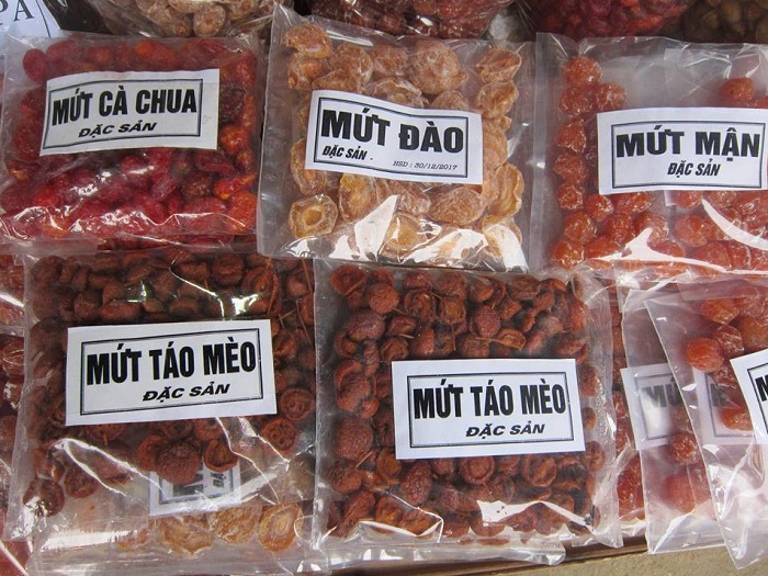 Mứt trái cây Sapa - đặc sản Sapa mua làm quà