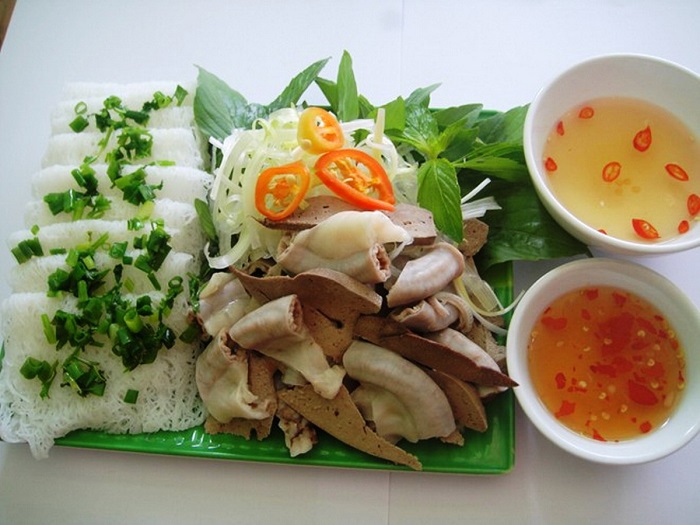 Bánh hỏi lòng heo - món ăn đặc sản ở Quy Nhơn nổi tiếng