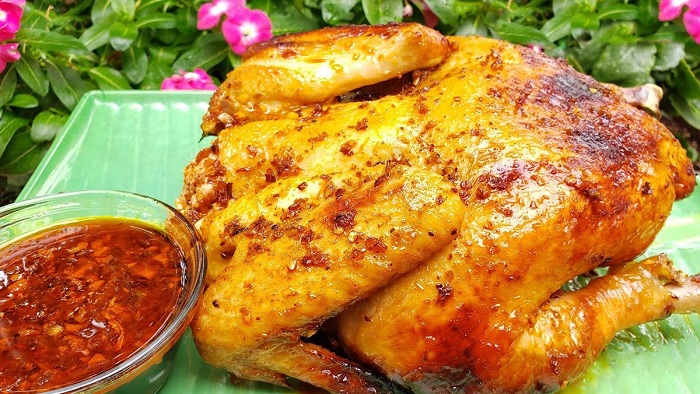 Grilled Loi Am Chicken - famous Ha Long food