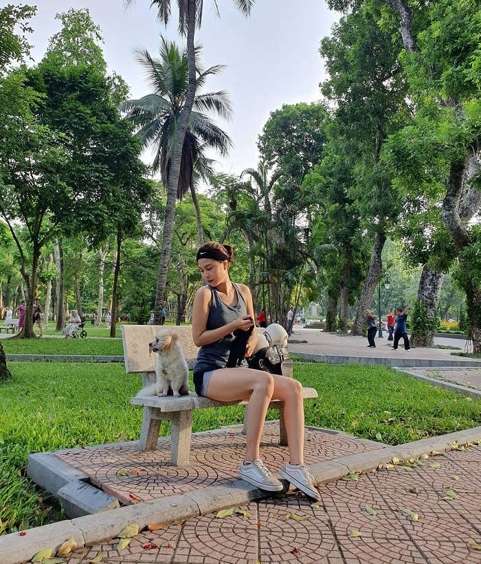 Công viên Thống Nhất - một trong các địa điểm vui chơi tại Hà Nội nổi tiếng
