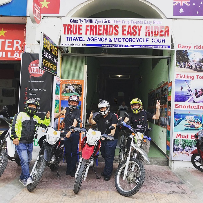 Cửa hàng True Friends Easy Rider - địa chỉ cho thuê xe máy ở Nha Trang