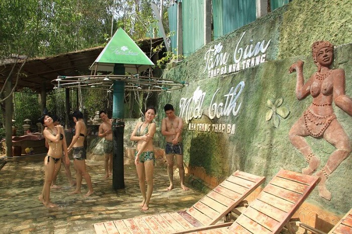 tắm bùn ở Nha Trang - Khu tắm bùn Tháp Bà Nha Trang