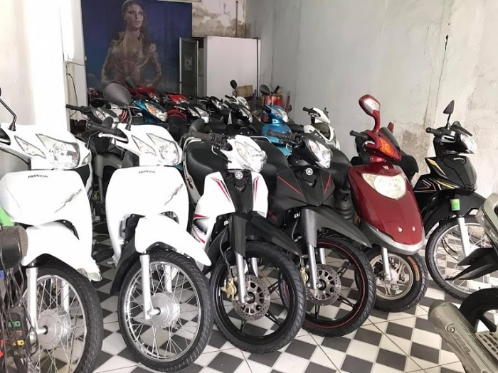 Cửa hàng Minh Thành - cửa hàng cho thuê xe máy ở Hạ Long