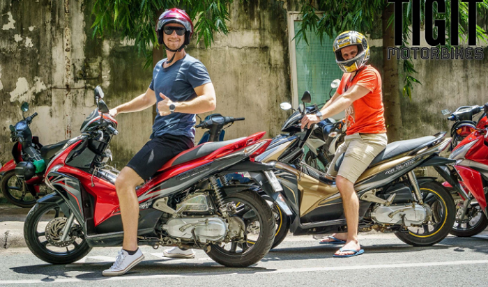 kinh nghiệm thuê xe máy ở Hạ Long