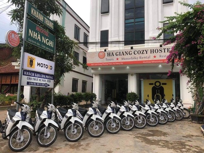 Cửa hàng cho thuê xe máy Motogo - địa chỉ cho thuê xe máy ở Hà Giang