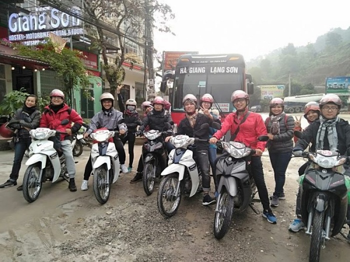Cửa hàng QT Motorbikes and Tours - địa chỉ cho thuê xe máy ở Hà Giang