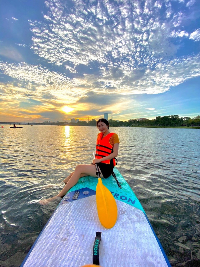 chèo thuyền kayak bãi Ông Lang Phú Quốc