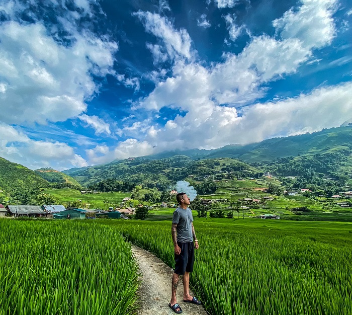 check in bản Lao Chải Sapa