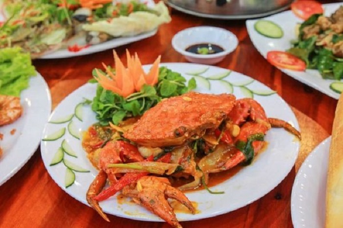 Cua Biển Quán - quán hải sản ngon ở Đà Nẵng