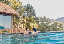 Giải nhiệt ngày hè tại những homestay có bể bơi đẹp nhất Tam Đảo homestay có bể bơi ở Tam Đảo