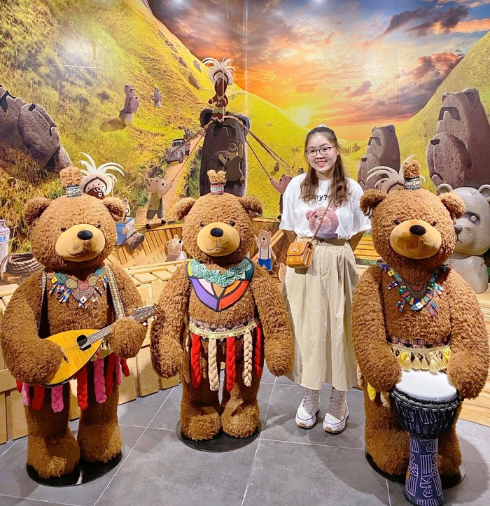 check in bảo tàng gấu Teddy Phú Quốc