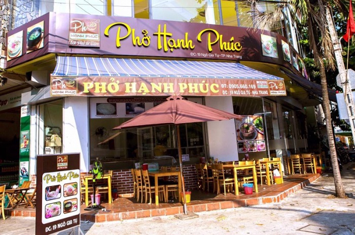 Quán Phở Hạnh Phúc - Ăn sáng ở Nha Trang quán nào ngon