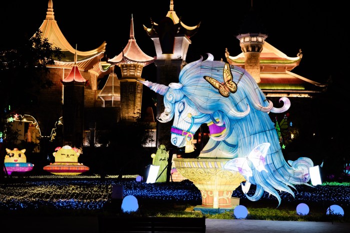 cẩm nang du lịch Đồi Rồng Hải Phòng tại công viên ánh sáng