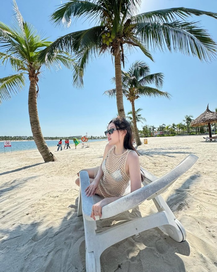 kinh nghiệm du lịch Đồi Rồng Hải Phòng tại bãi biển rồng