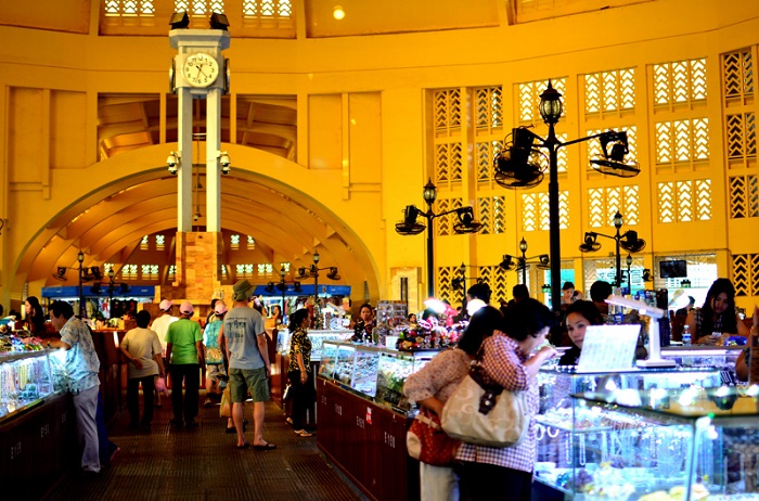 tour Campuchia 2 ngày 1 đêm từ Quy Nhơn Chợ Phsar Thom Thmei 