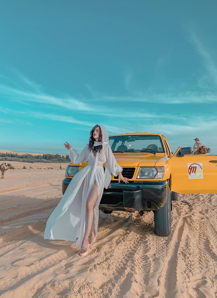 Bàu Trắng Phan Thiết mang vẻ đẹp bình yên, hoang sơ