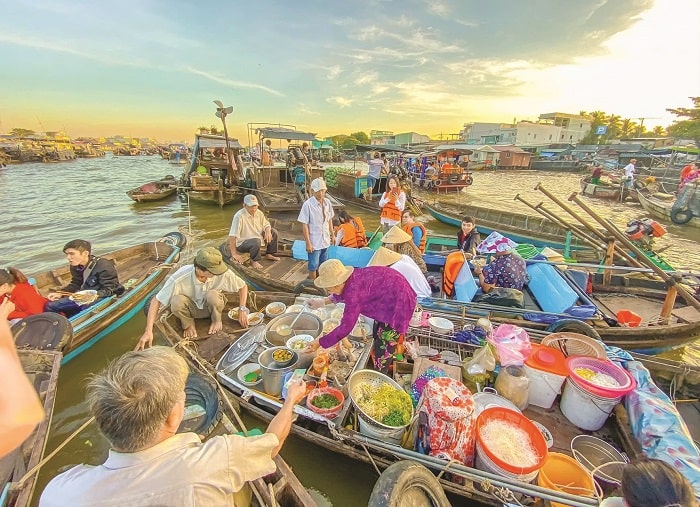 Trải nghiệm chợ nổi Cái Răng