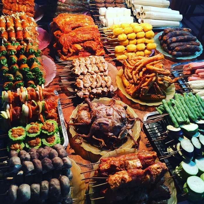 Thưởng thức đặc sản nướng Sapa