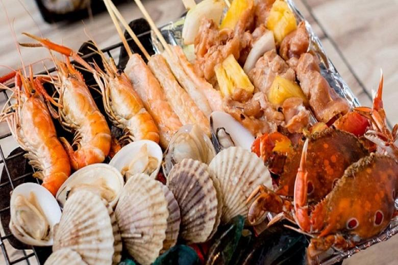 Buffet hải sản Thái Lan