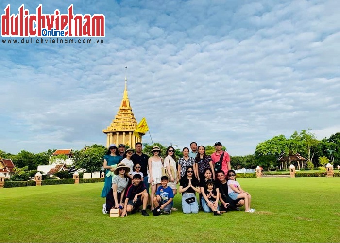Đoàn du khách đến với thành phố Bangkok - Pattaya