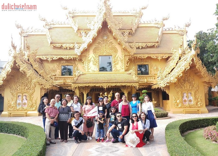 Đoàn du khách đến tham quan vùng đất Chiang Mai - Chiang Rai