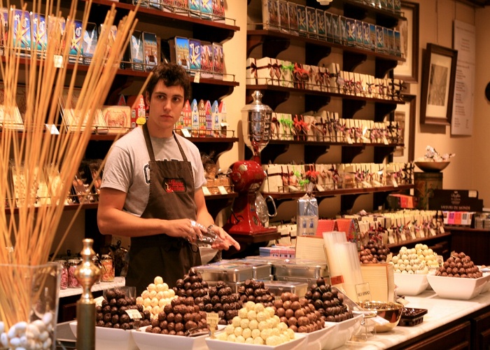 Cửa hàng chocolate ở Malaysia