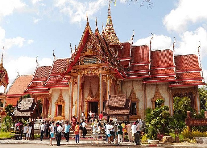Vẻ đẹp uy nghiêm của chùa Wat Chalong