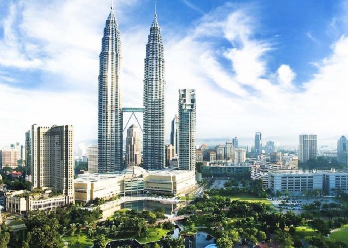 Tháp đôi Petronas-Petronas Twin Towers 