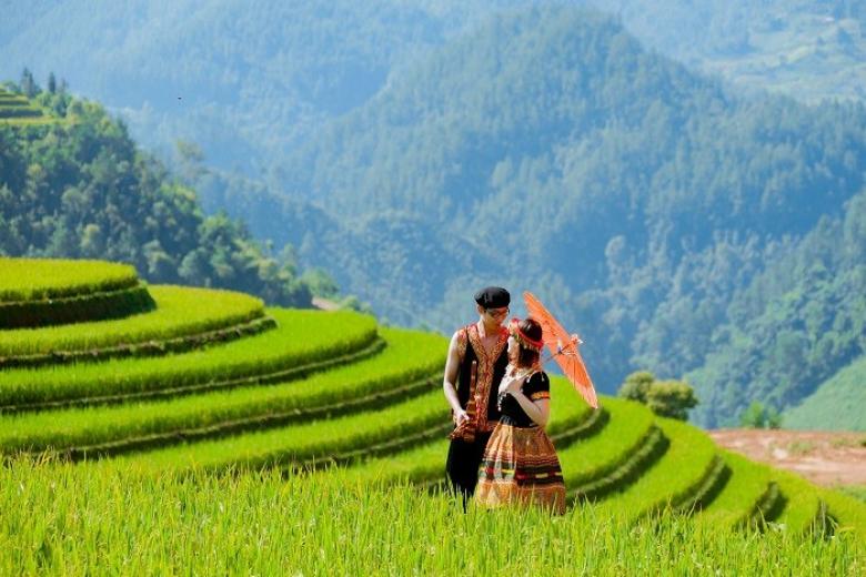 Check-in ruộng bậc thang Mù Cang Chải