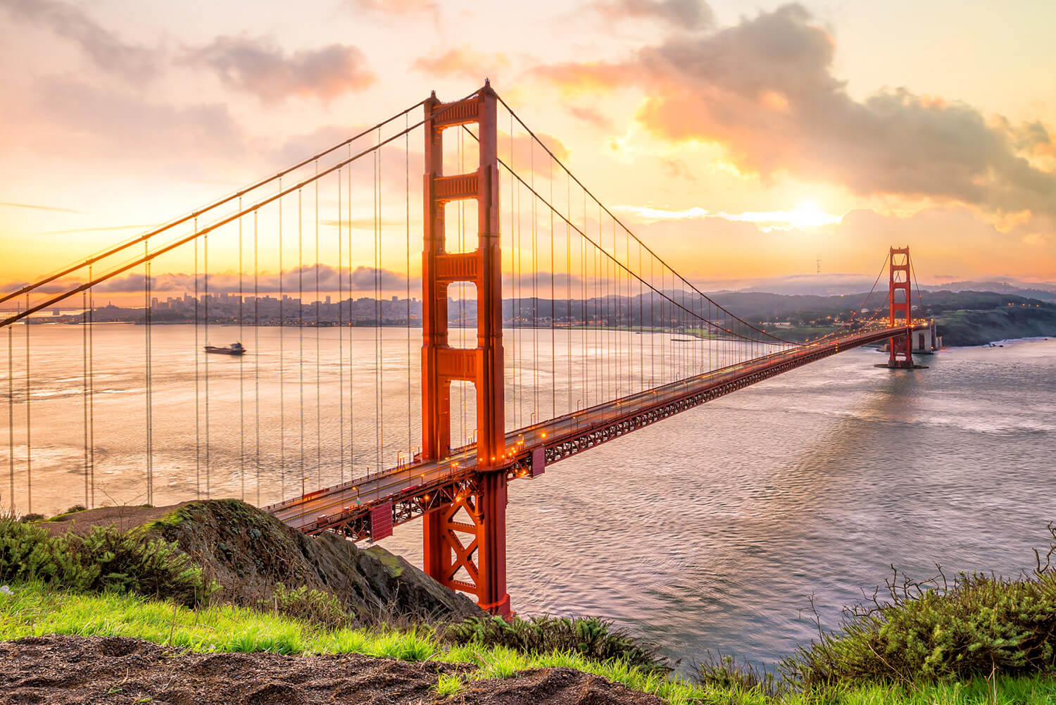 Cầu Cổng Vàng Golden Gate Bridge