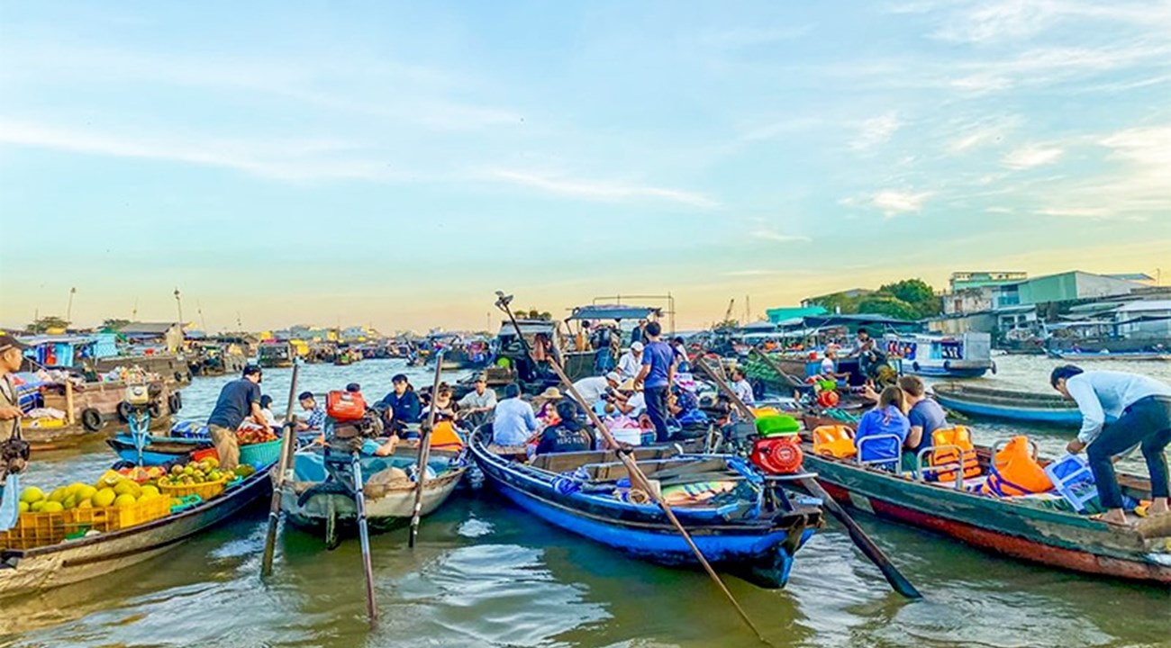 Chợ nổi Cái Răng