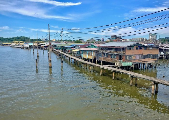 Kiến trúc độc lạ ở làng nổi Kampong Ayer