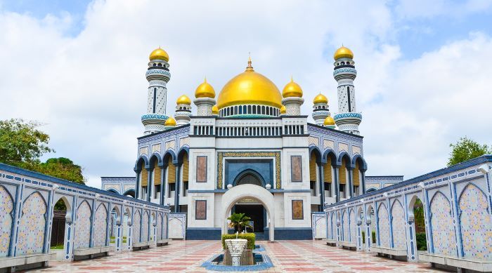 Biểu tượng của đạo Hồi ở Brunei chính là thánh đường Jame Asr Hassanil Bolkiah 