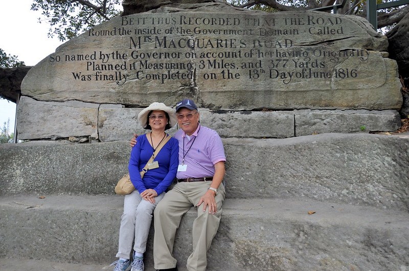 chiếc ghế đá của bà Macquarie (Mrs Macquarie’s Chair)