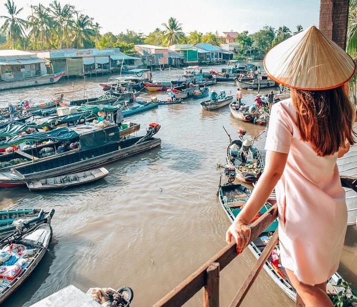 Tour du lịch miền Tây 4 ngày tham quan chợ nổi Cái Bè