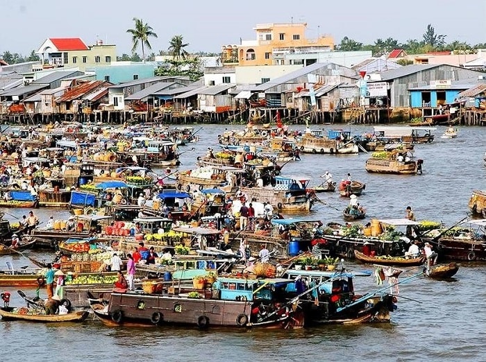 Tour du lịch miền Tây 4 ngày khám phá chợ nổi Cái Răng