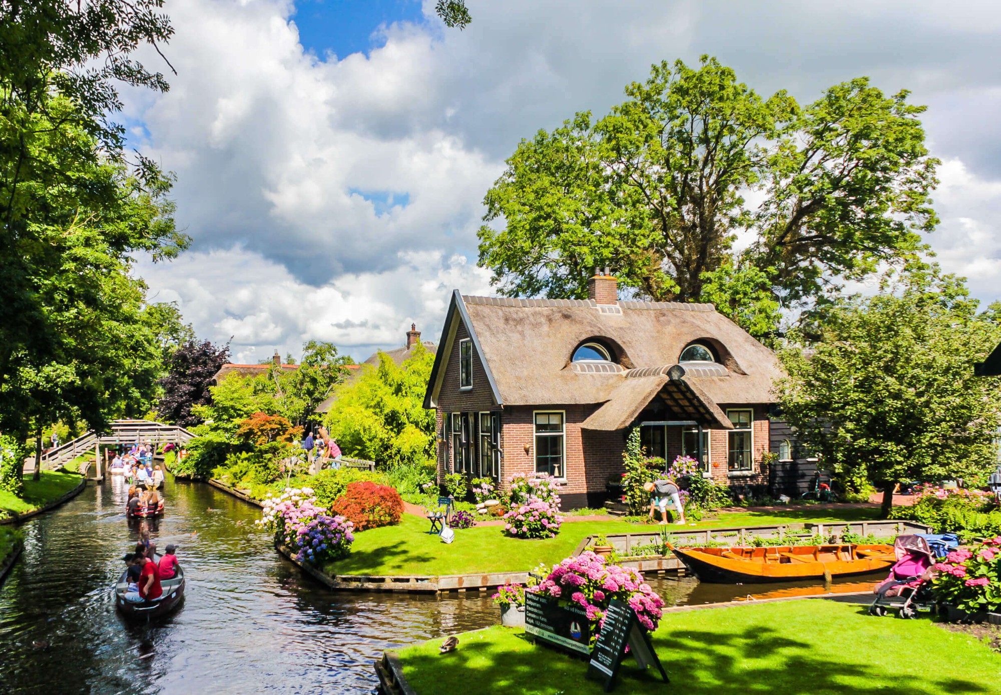 Làng cổ tích Giethoorn - Hà Lan