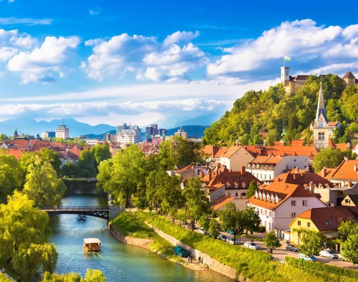 Ljubljana là thành phố xanh của Đông Âu